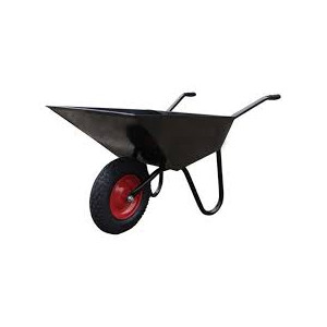 Taczka  budowlana 1,5 85 L KU brąz